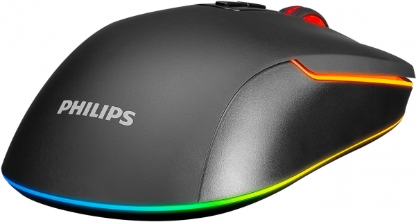 Philips SPK9414 G414 Usb 7Tuşlu Siyah 3600 DPI Gaming Oyuncu Mouse